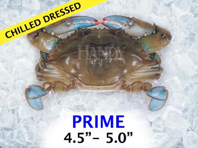 Chilled Dressed Soft Crab - Primes